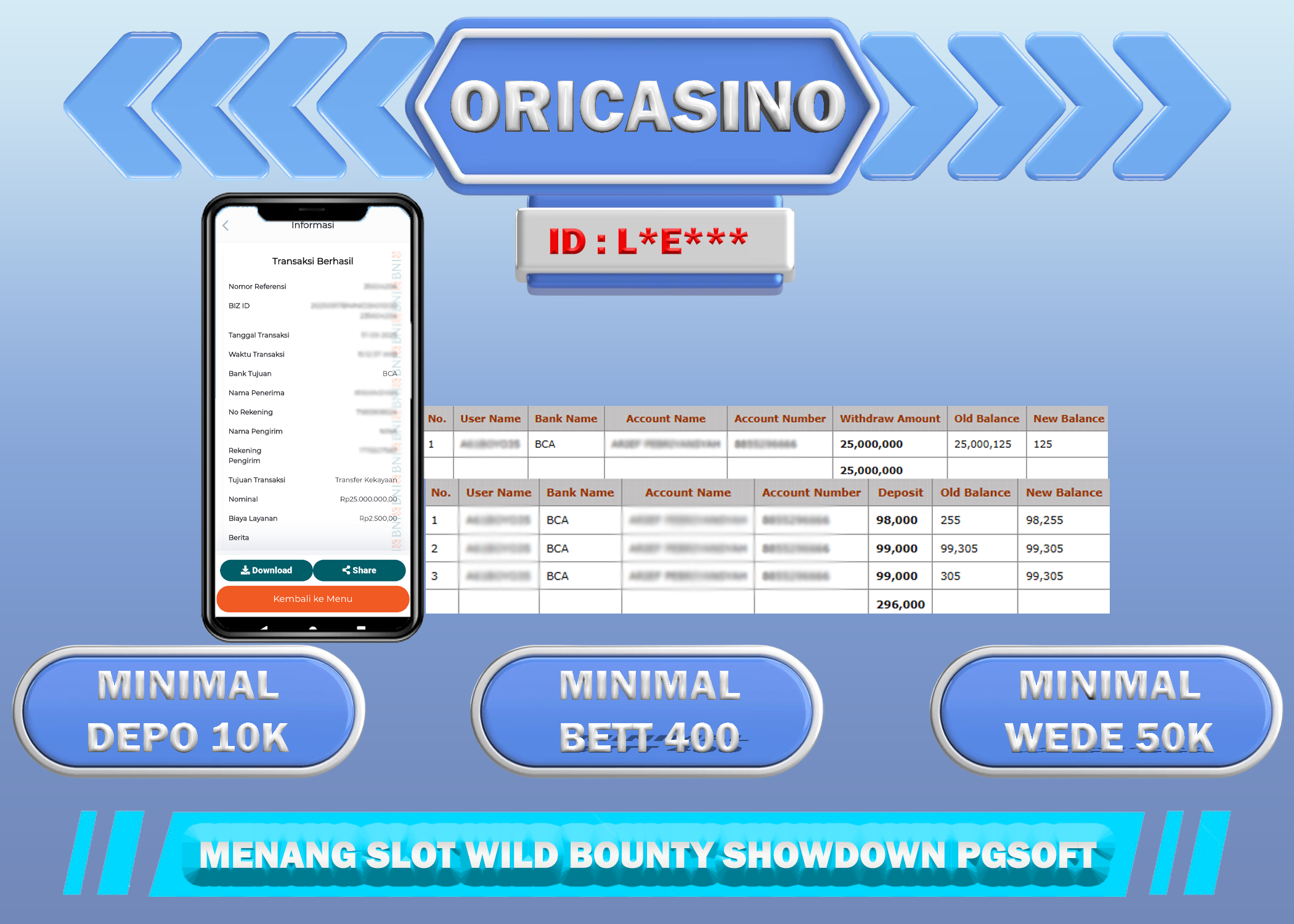 BUKTI KEMENANGAN JACKPOT WILD BOUNTY SHOWDOWN PGSOFT